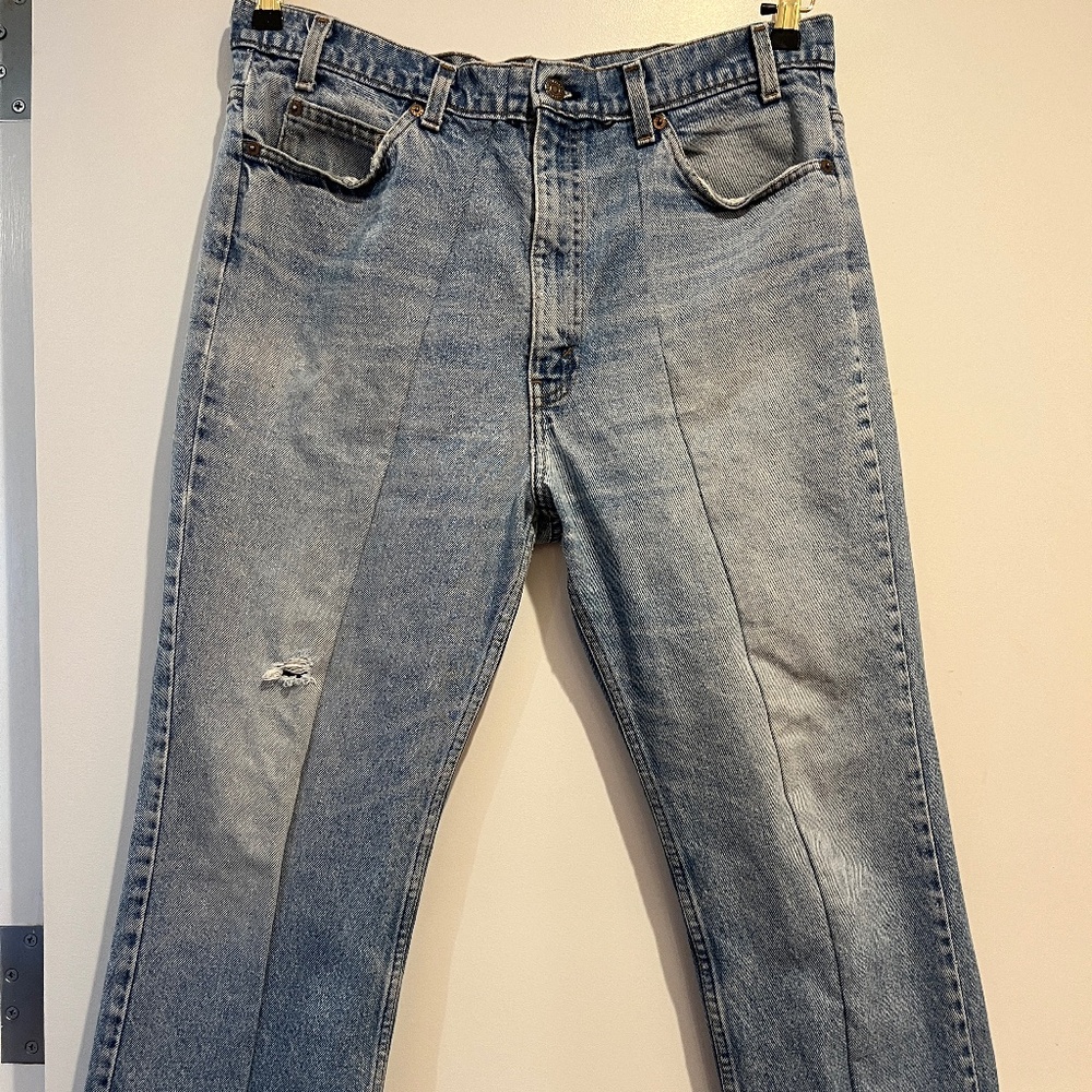 Vintage Levi's 70's 505 Orange Tab